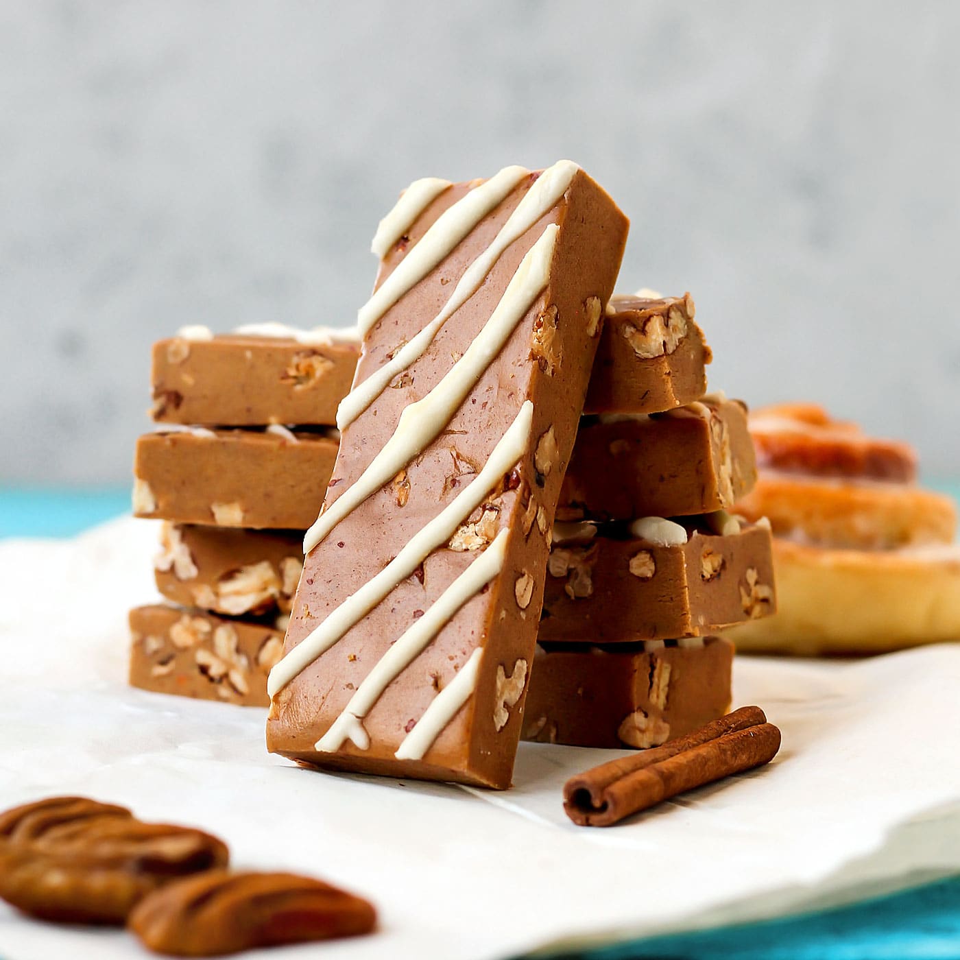 Vegan Cinnamon Roll Protein Bars Full of Plants