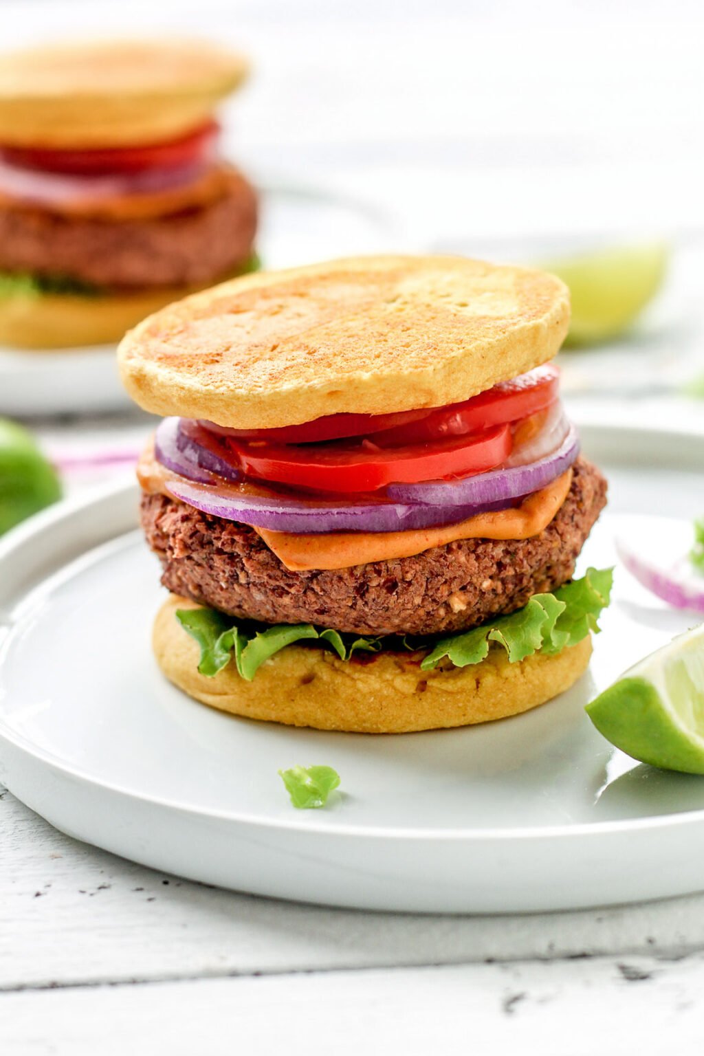 Chickpea Red Bean Burgers Full of Plants