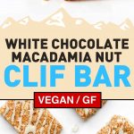 Vegan White Chocolate Macadamia Nut Bars