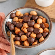 Homemade Vegan Chocolate Peanut Butter Cereals
