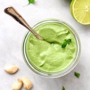 Mint Cashew Green Sauce