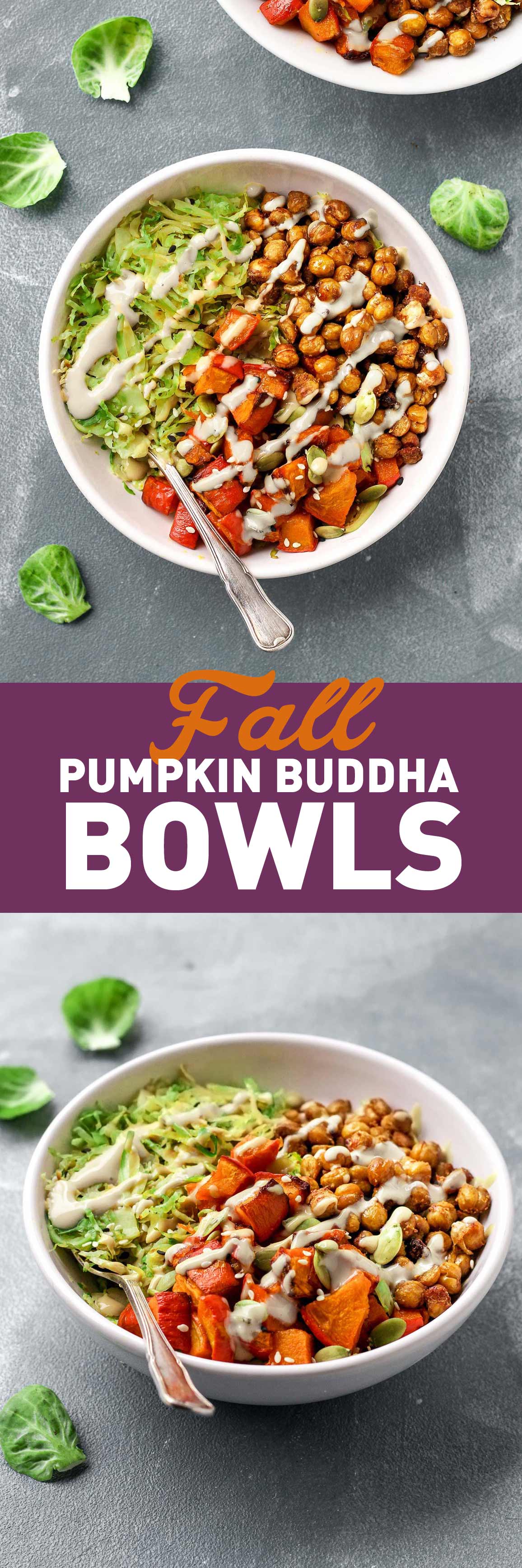 Vegan Fall Pumpkin Buddha Bowl
