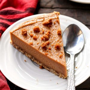Vegan Cookie Butter Cheesecake