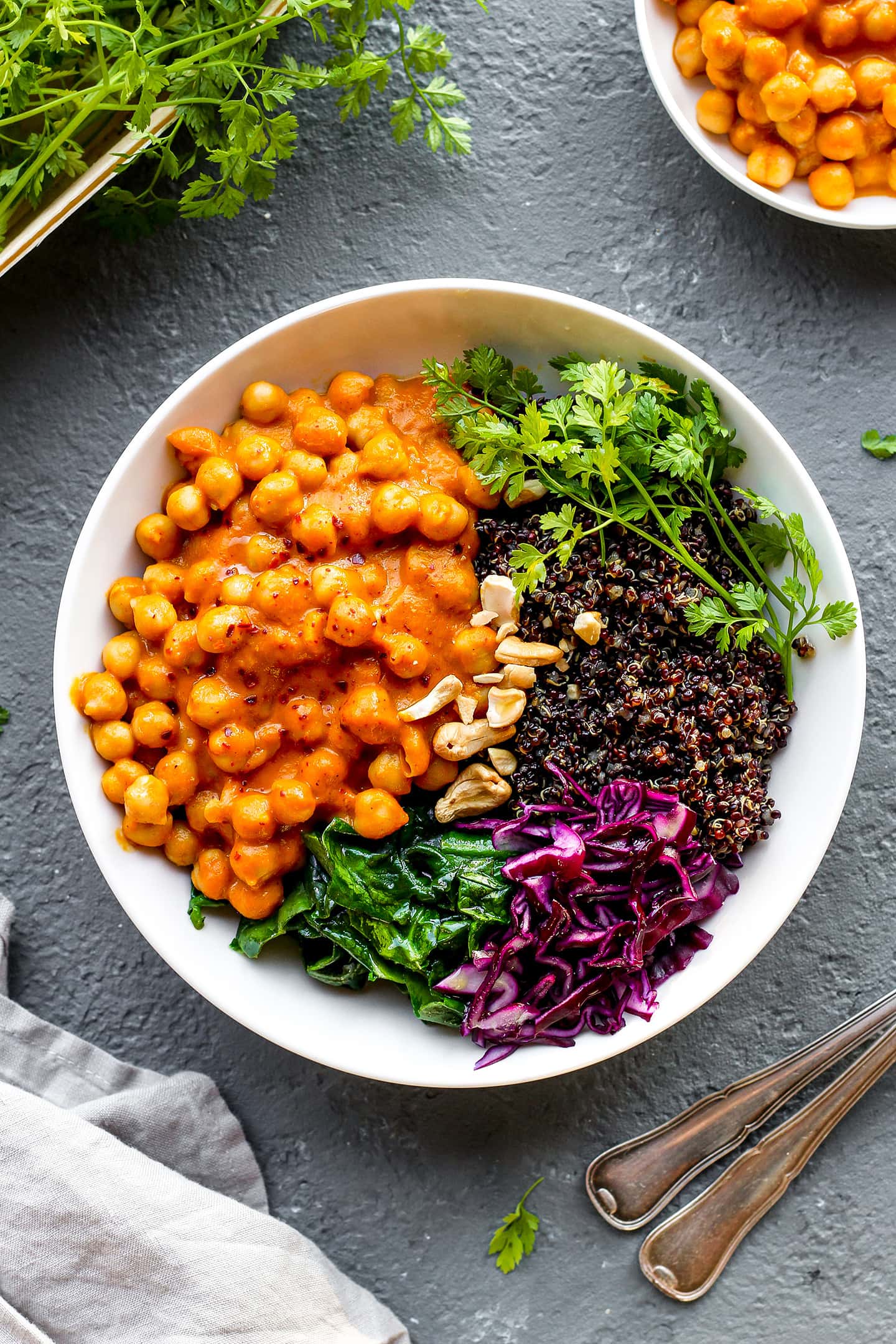 Masala Chickpea Buddha Bowl