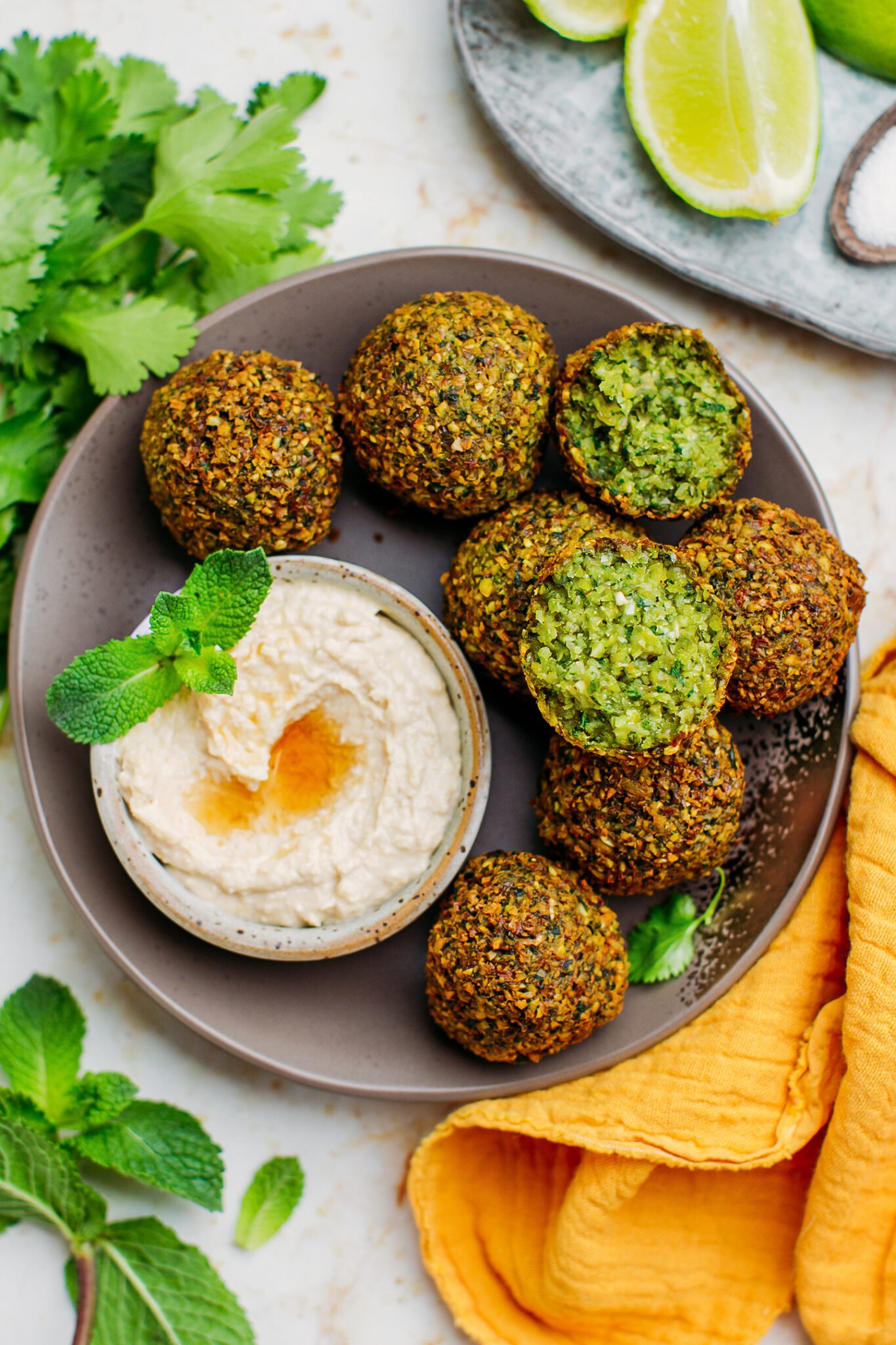 Magical Green Falafel - Full of Plants