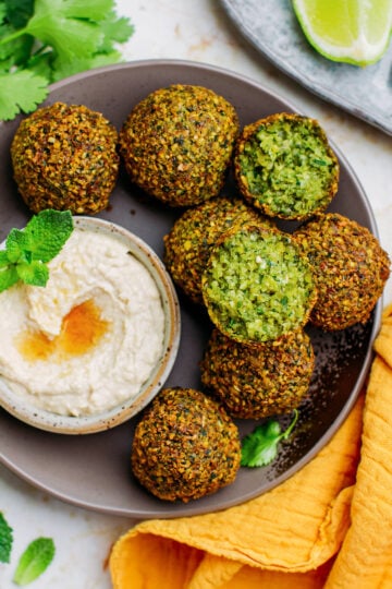 Magical Green Falafel - Full of Plants