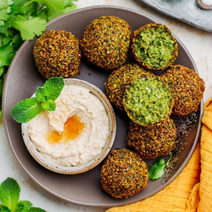 Magical Green Falafel - Full of Plants