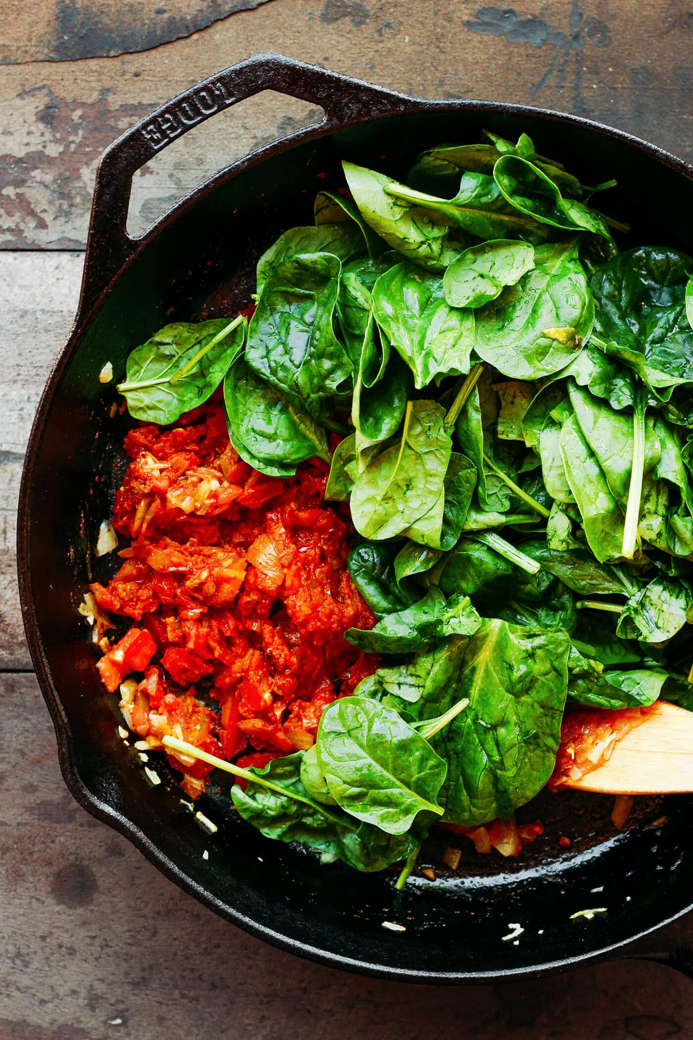 Easy Dal Palak Full of Plants