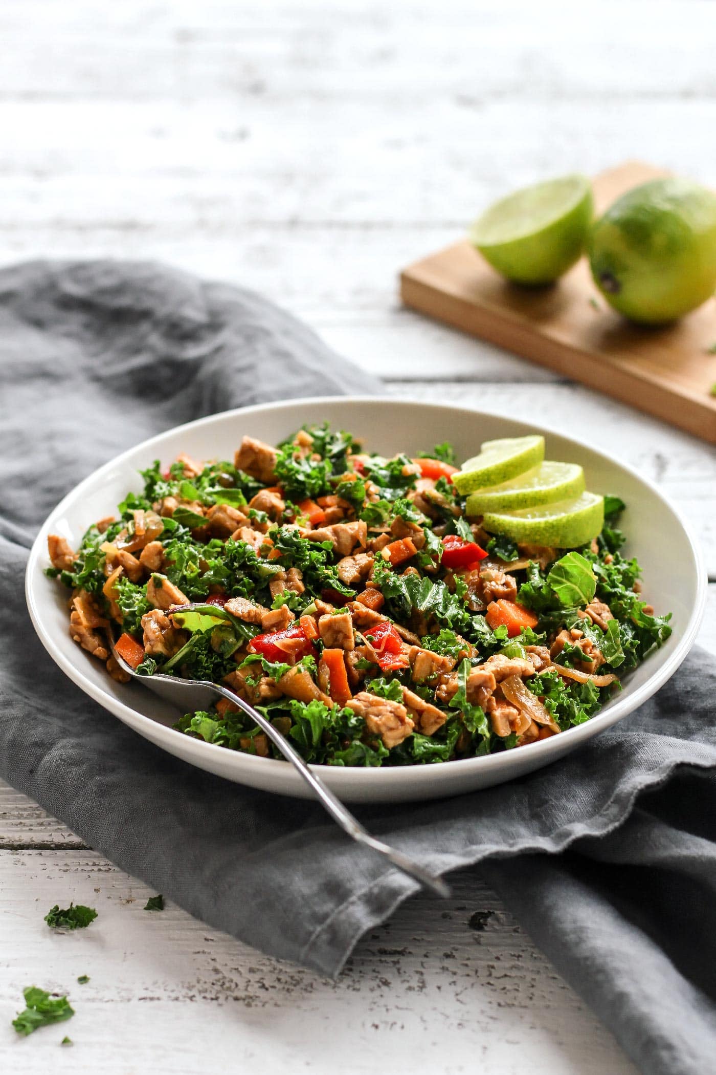 Refreshing Marinated Tempeh Salad