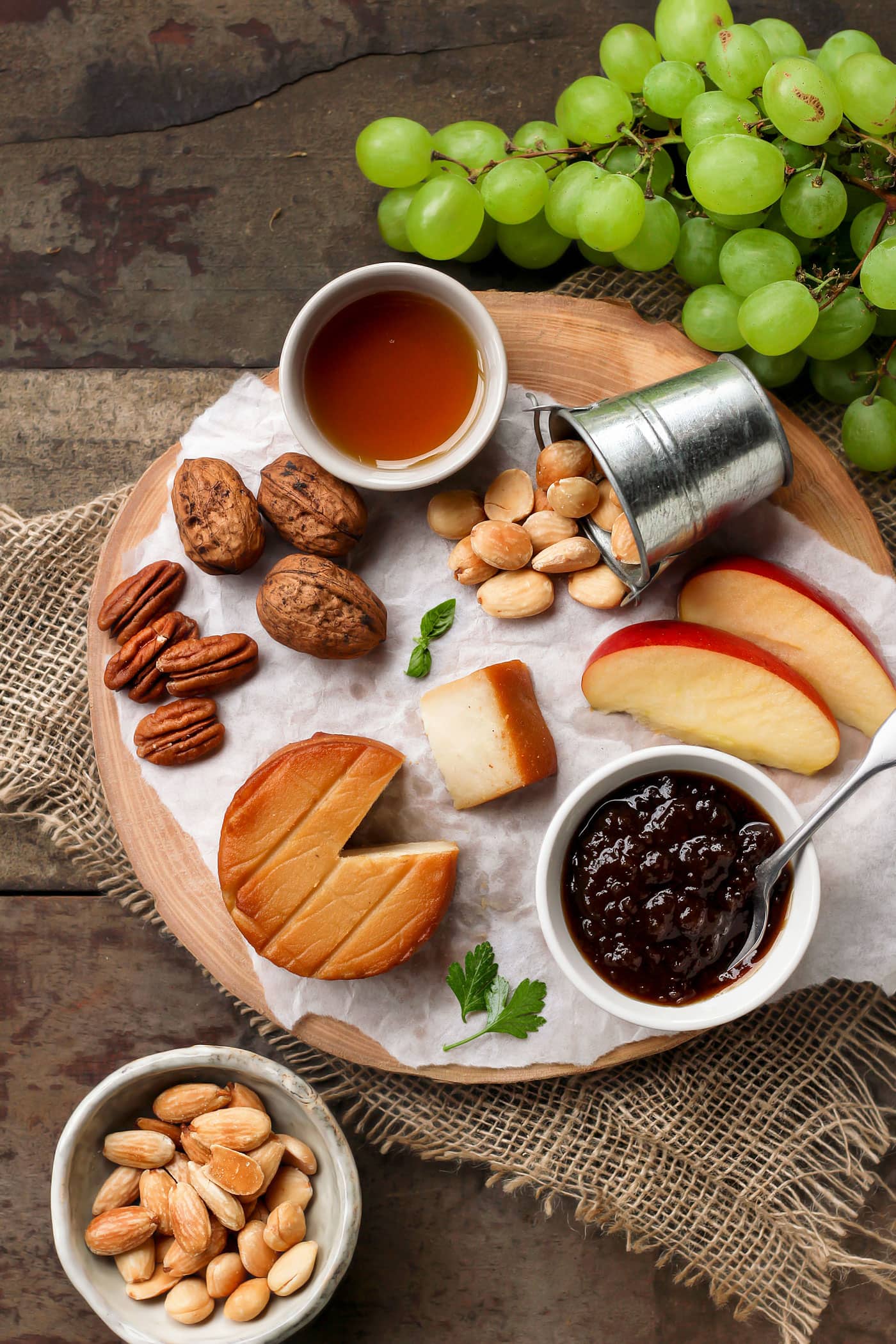 Hickory-Smoked Aged Vegan Cheese