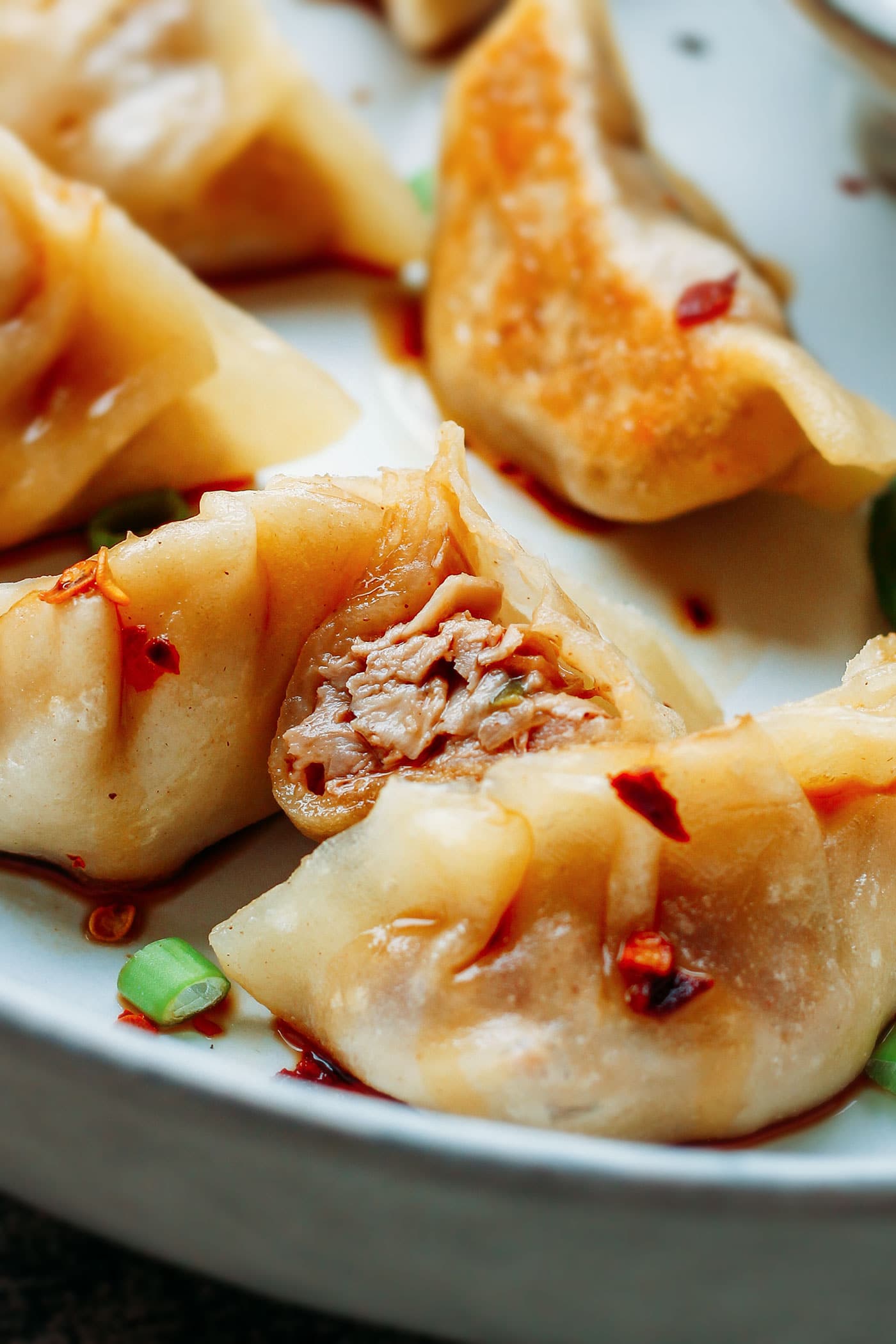 Vegan Jackfruit Potstickers