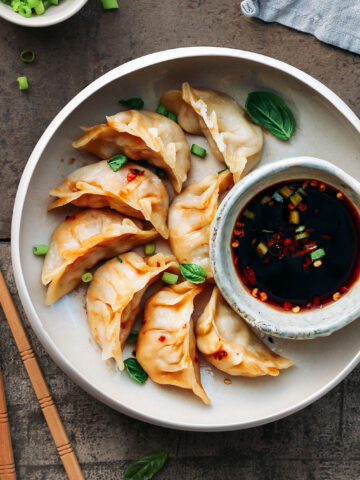 Vegan Jackfruit Potstickers