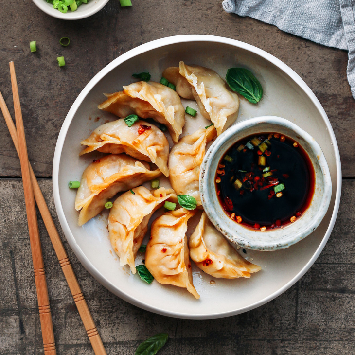 Vegan Jackfruit Potstickers