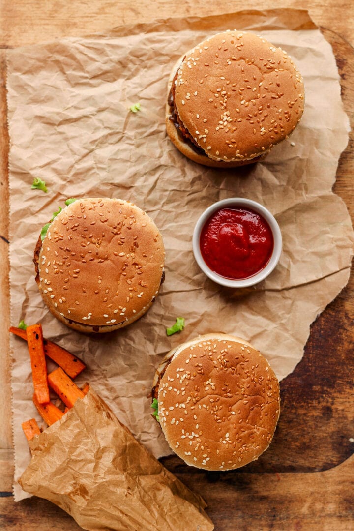 Vegan PanSeared Foie Gras Burgers Full of Plants