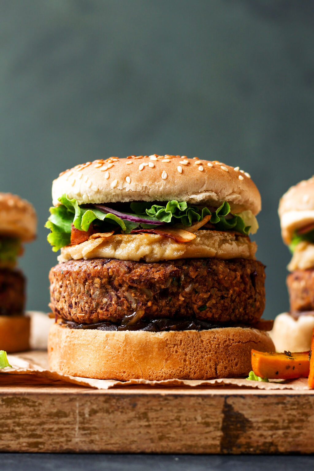 Vegan PanSeared Foie Gras Burgers Full of Plants