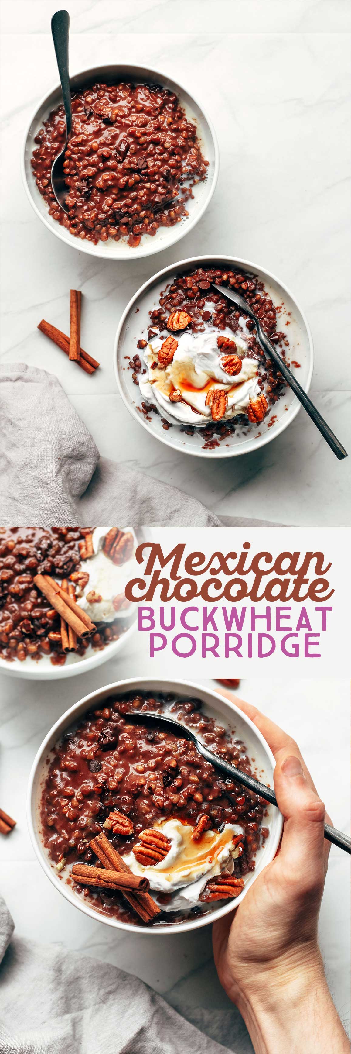 Mexican Chocolate Buckwheat Porridge