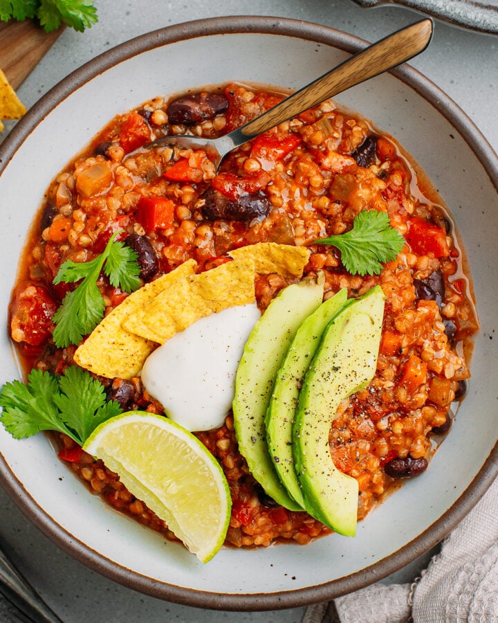 Easy Buckwheat Chili