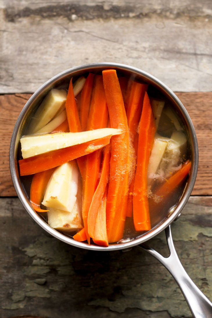 Easy Parsnip & Carrot Bake - Full of Plants