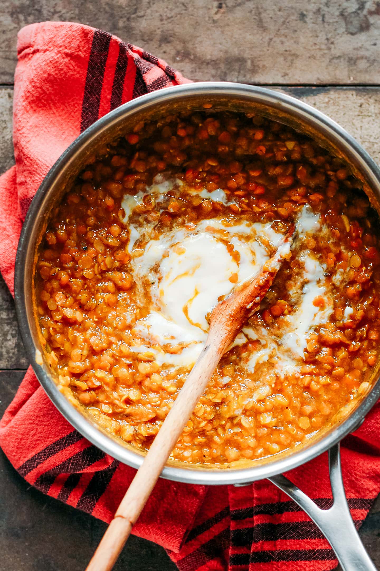 Fire Roasted Eggplant Dal