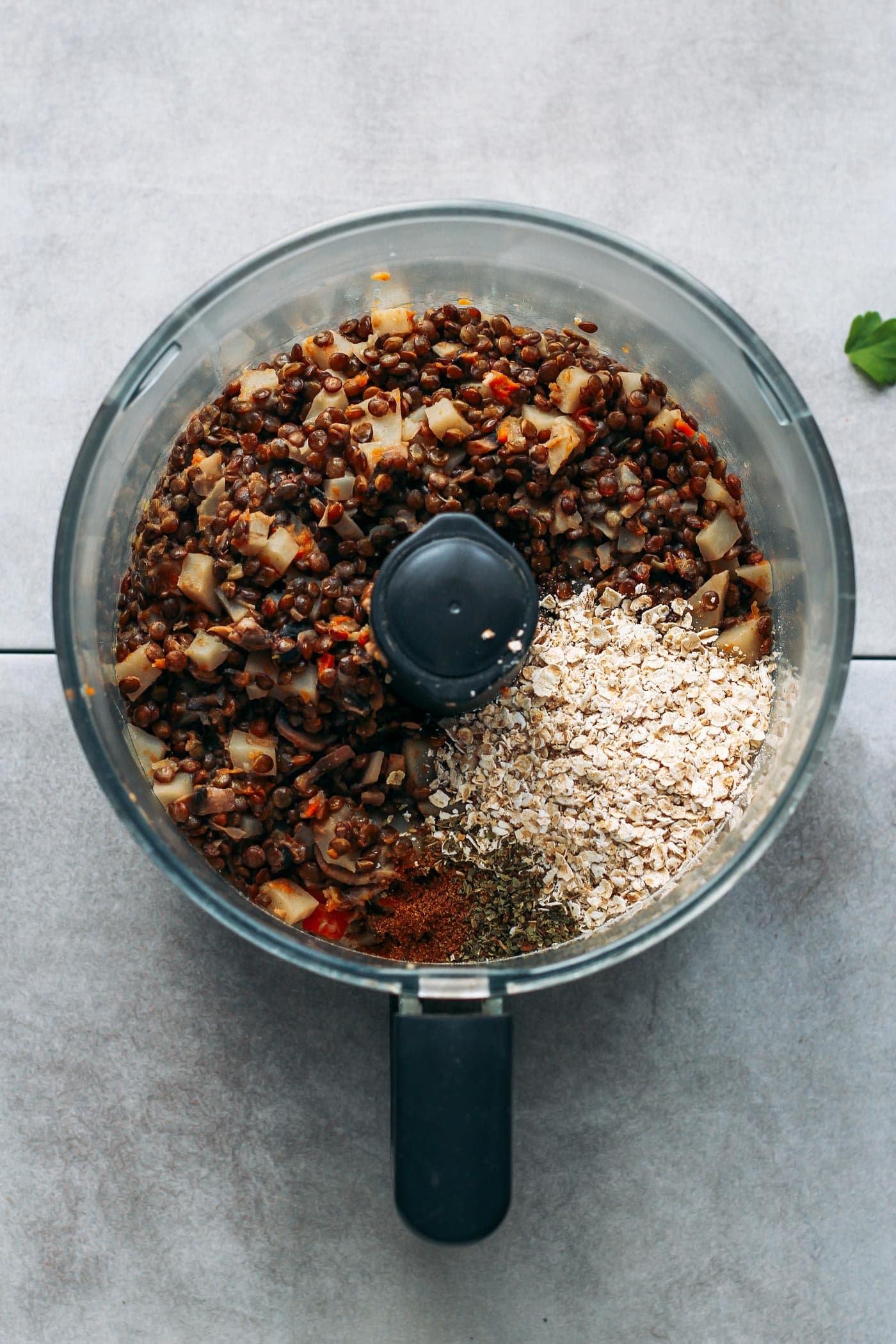 Jerusalem Artichoke Lentil Burgers