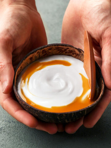Mango Coconut Yogurt