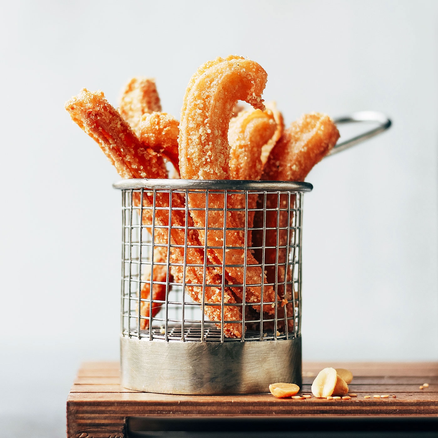 Sesame & Peanut Churros (Vegan + GF) Full of Plants