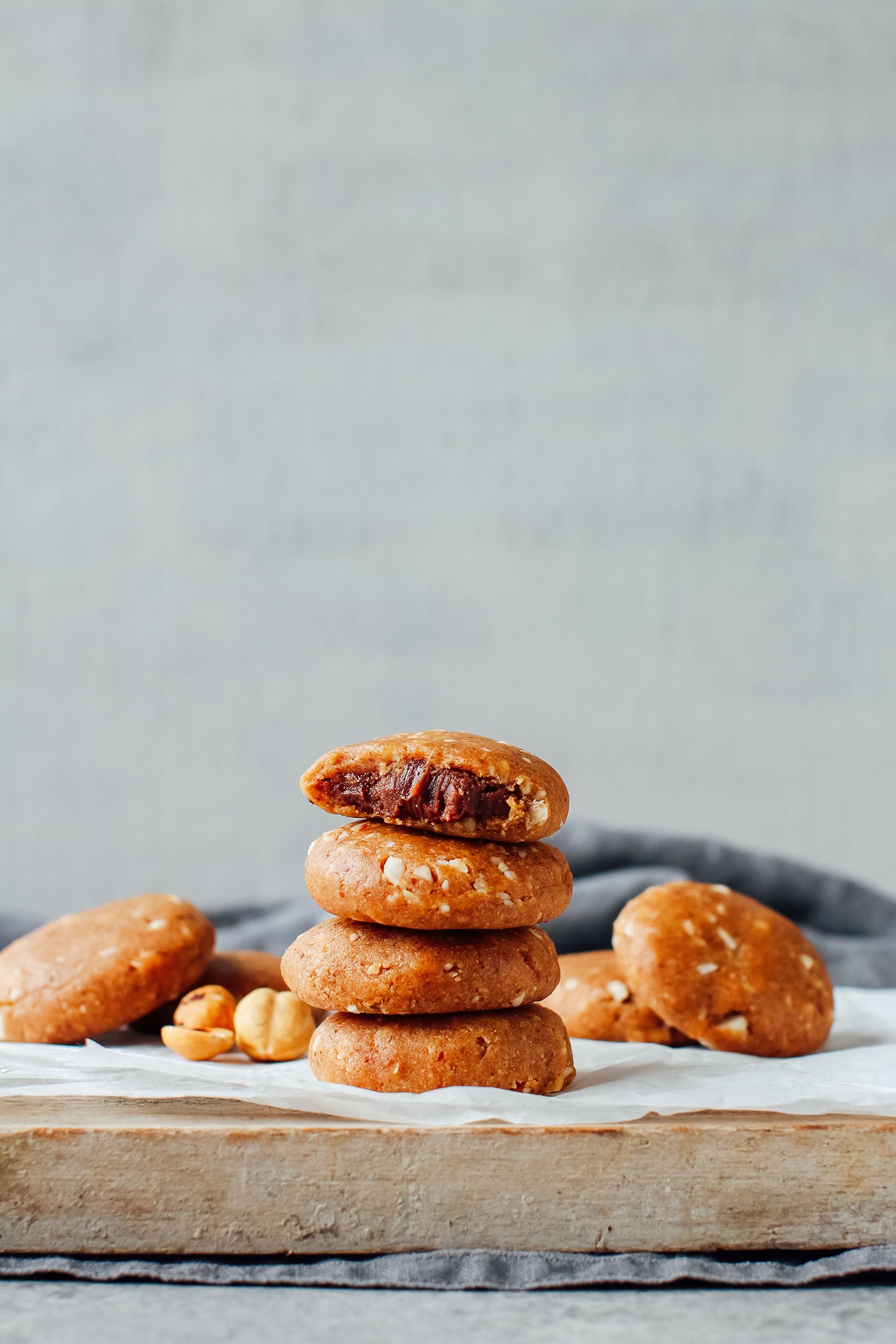 No-Bake Chocolate Hazelnut Butter Cookies (aka Nutella Bombs!)