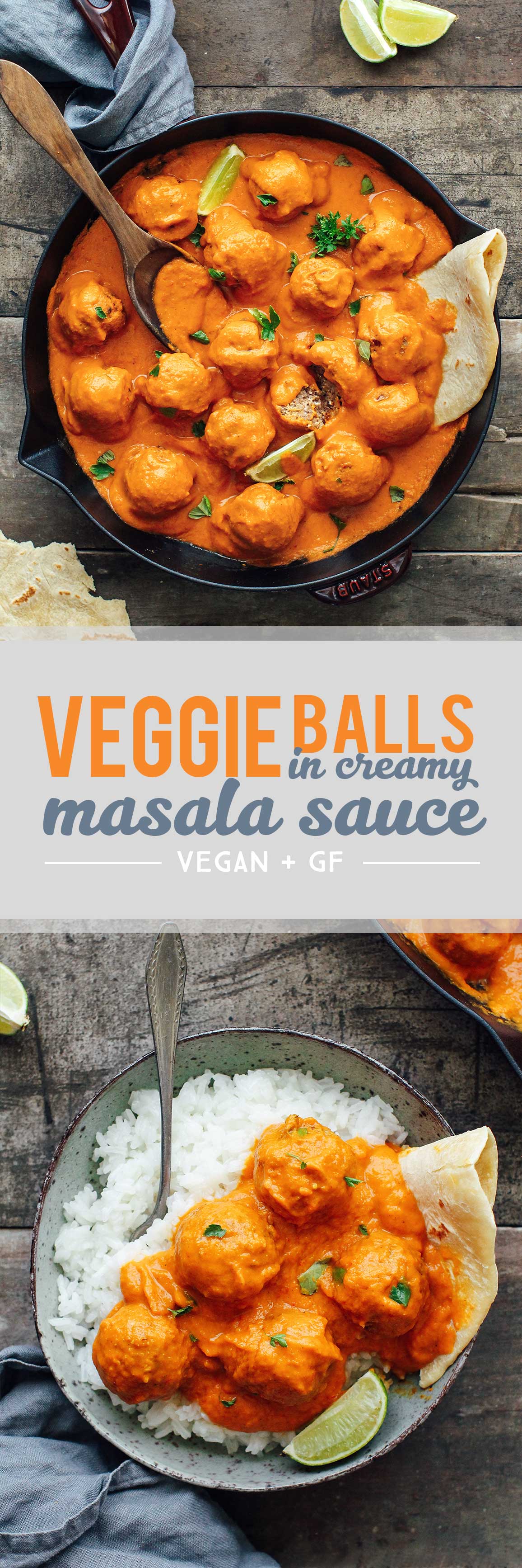 Veggie Balls in Masala Sauce