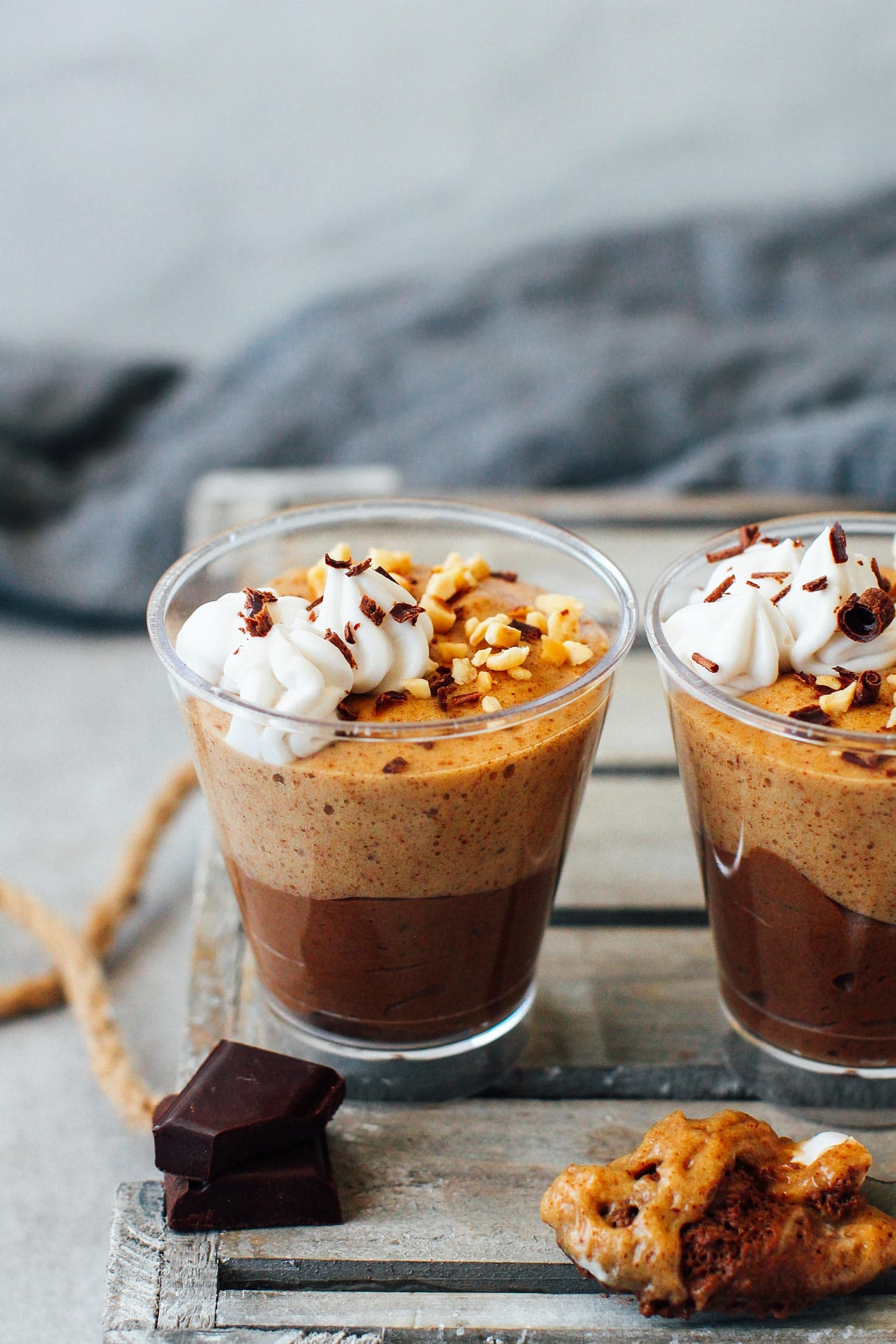 Almond Butter & Chocolate Mousse