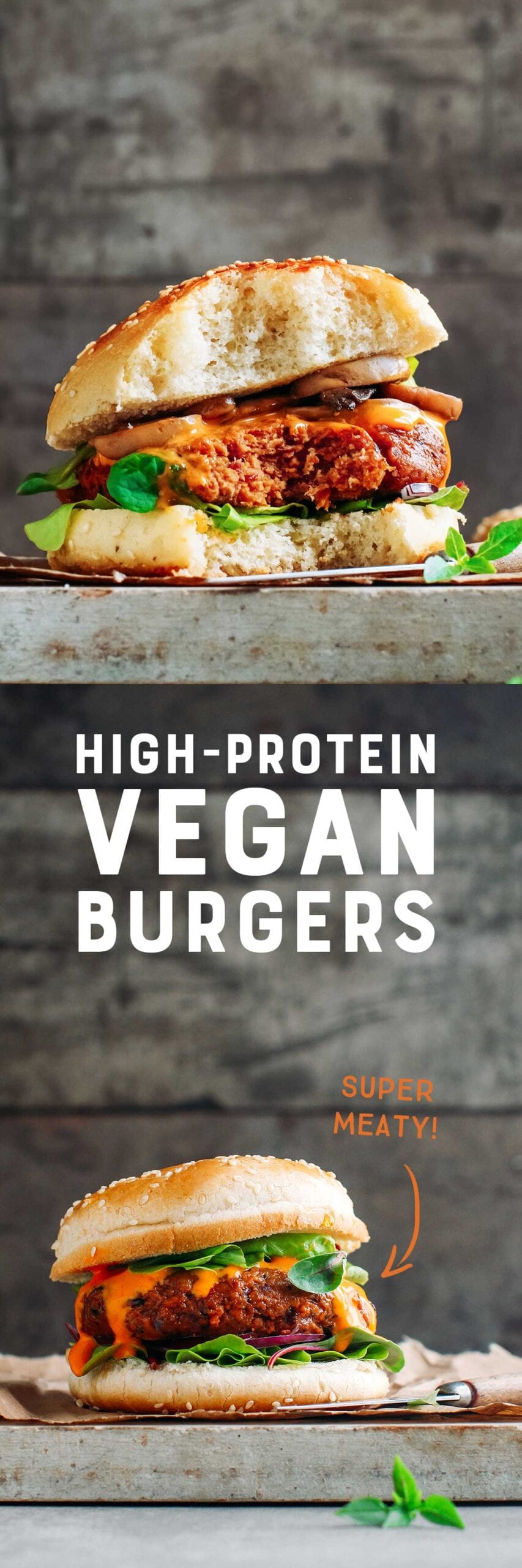 HighProtein Vegan Burgers Full of Plants