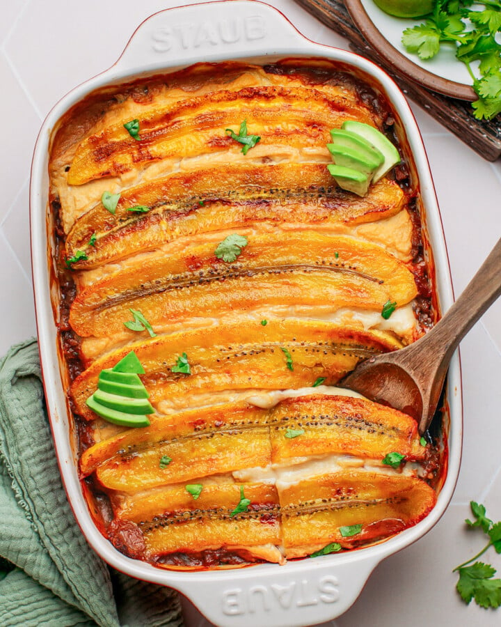 Vegan Plantain Lasagna (Pastelón)