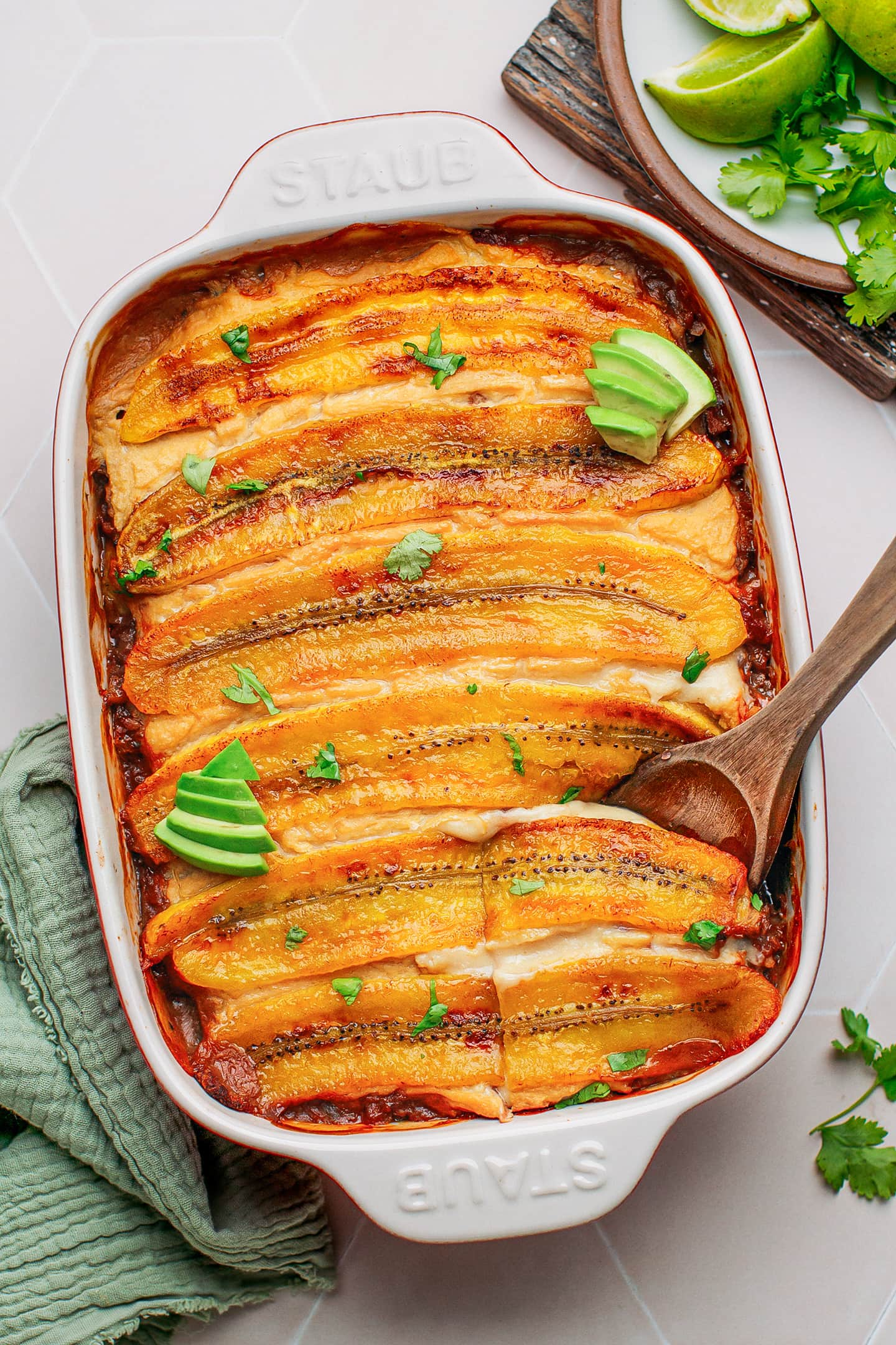 Vegan Plantain Lasagna (Pastelón)