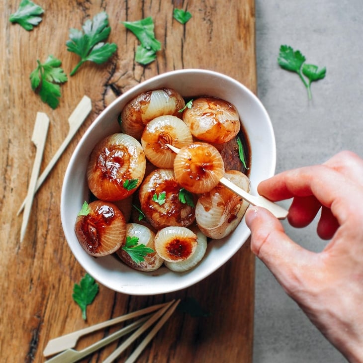 Caramelized Baby Onions (Cipolline in Agrodolce)