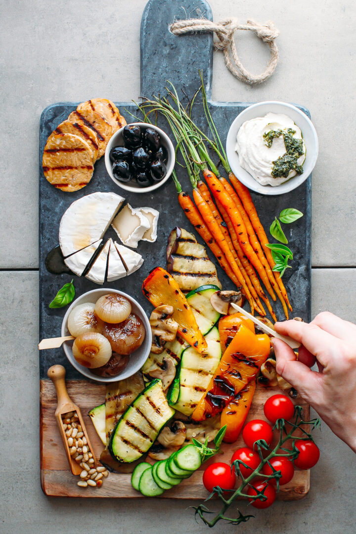 Vegan Antipasto Platter - Full of Plants