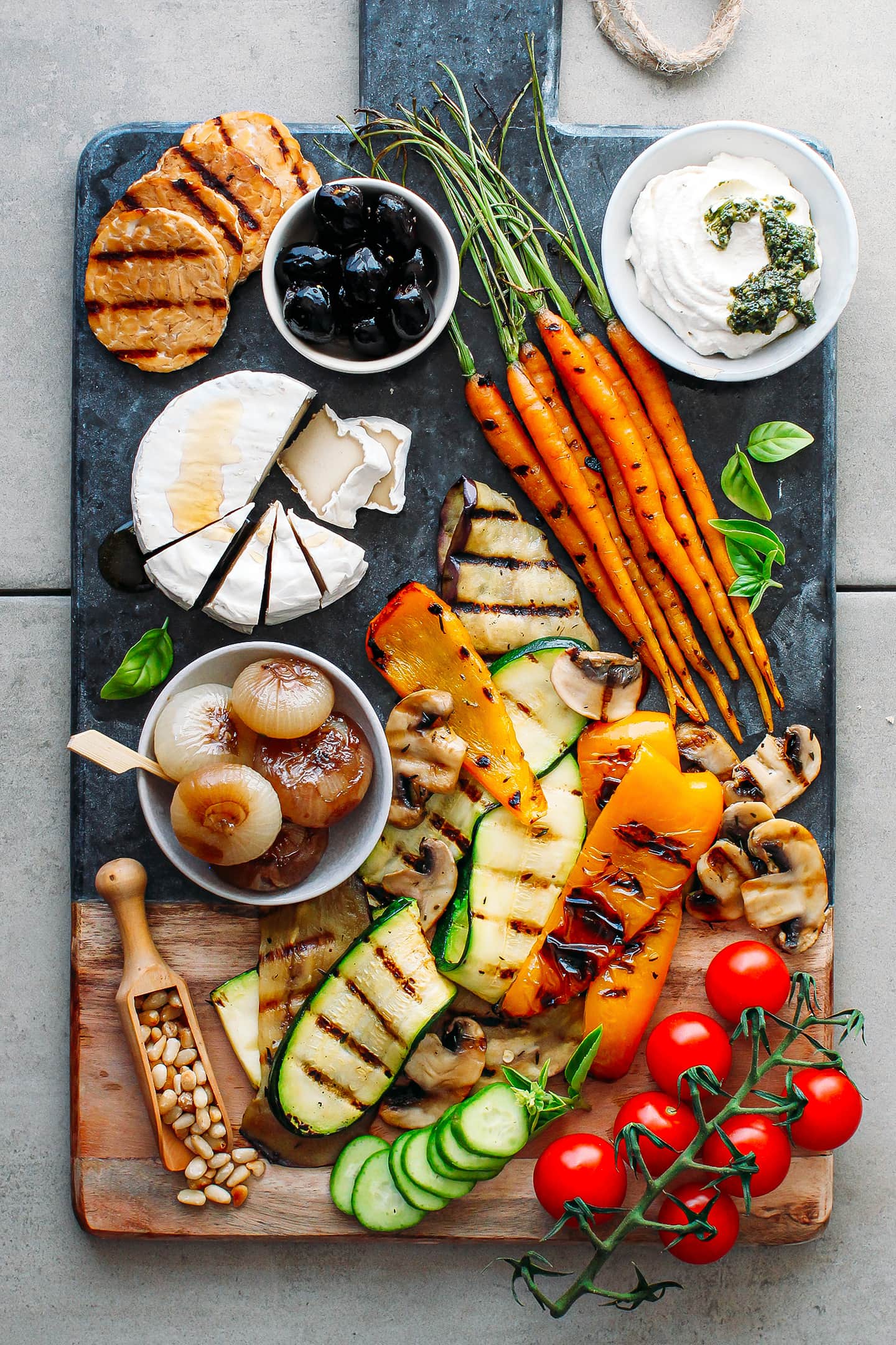 Loaded Vegan Antipasto Platter