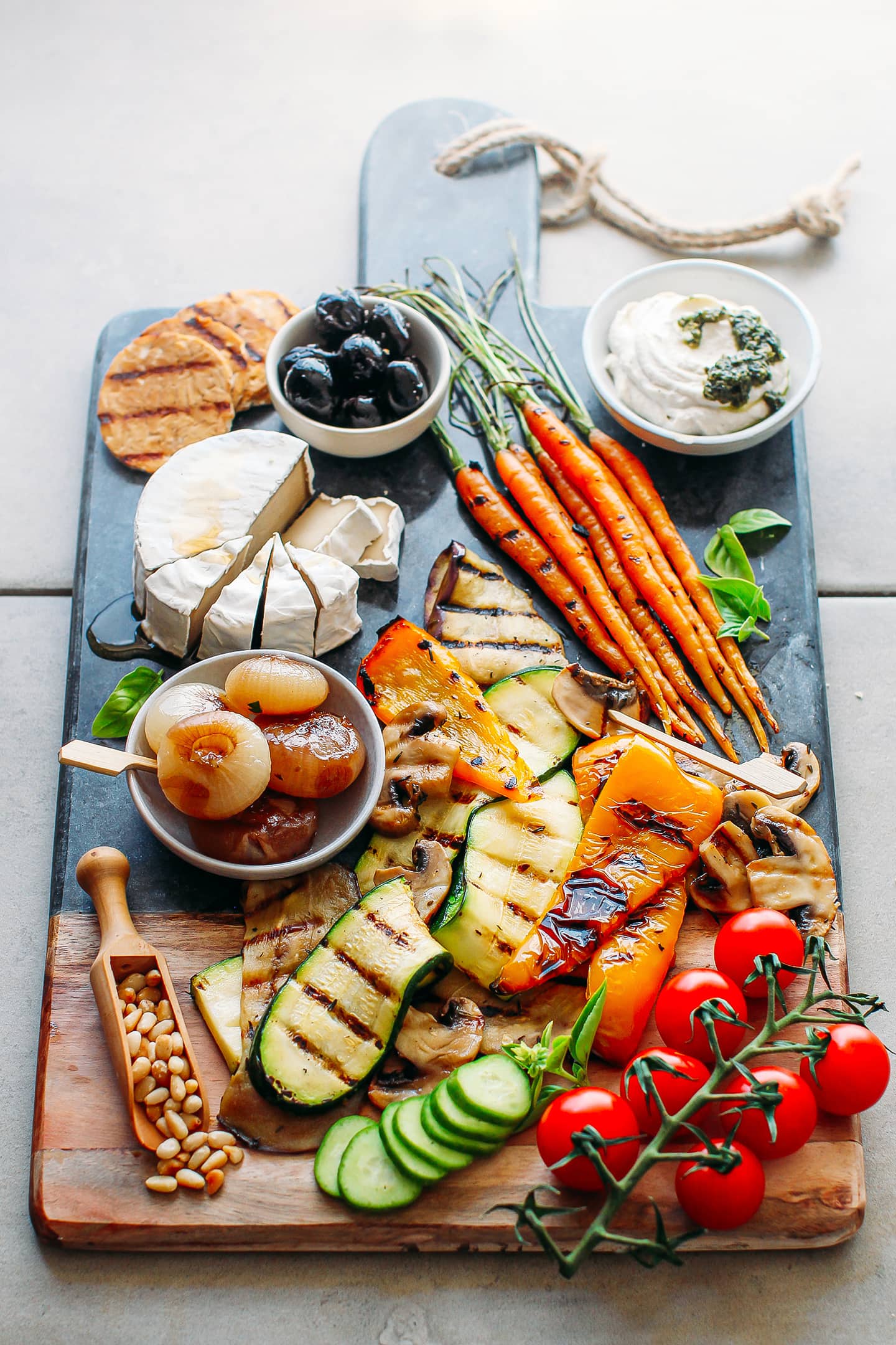 Loaded Vegan Antipasto Platter