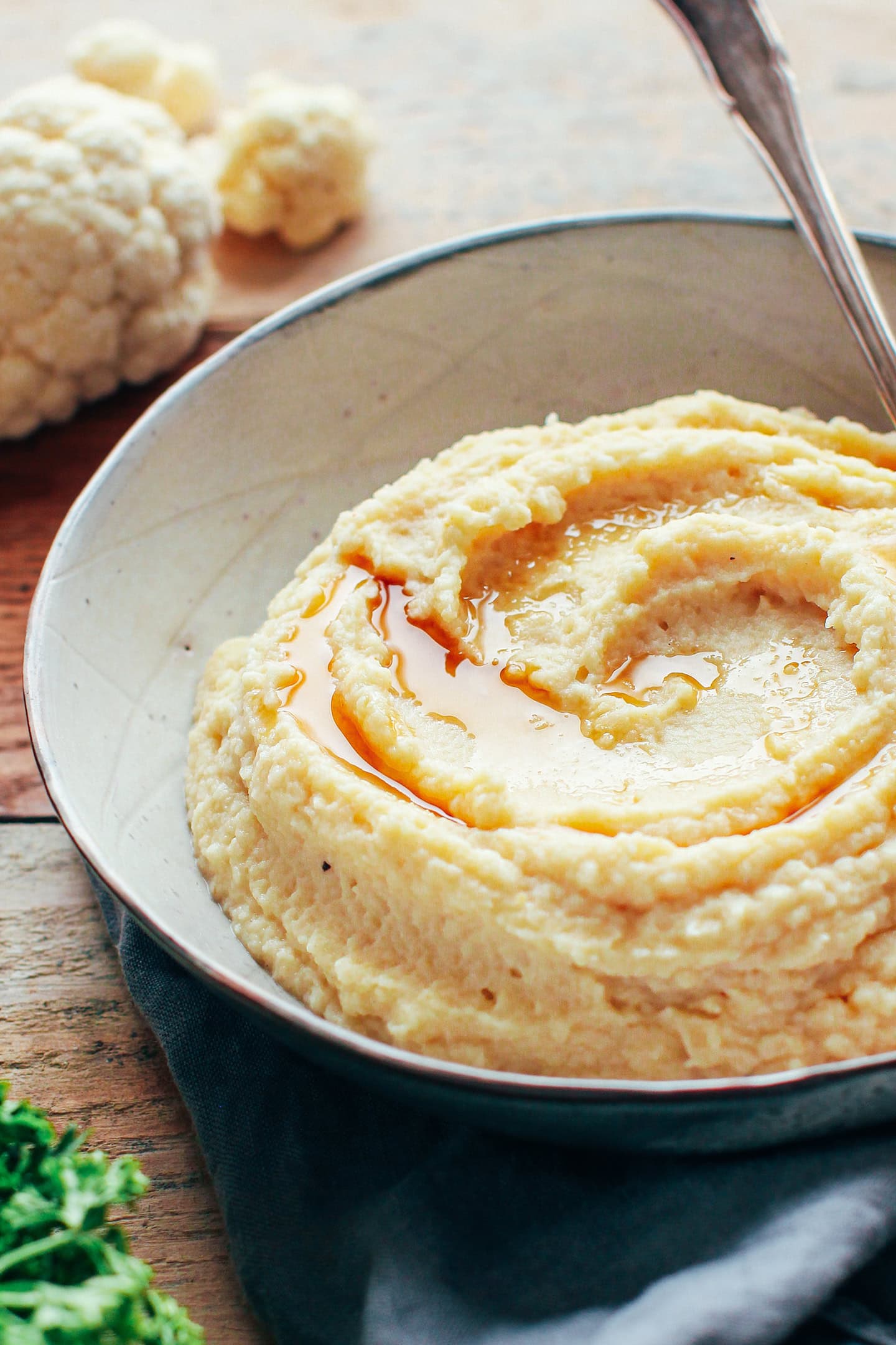 Celery Root & Cauliflower Purée