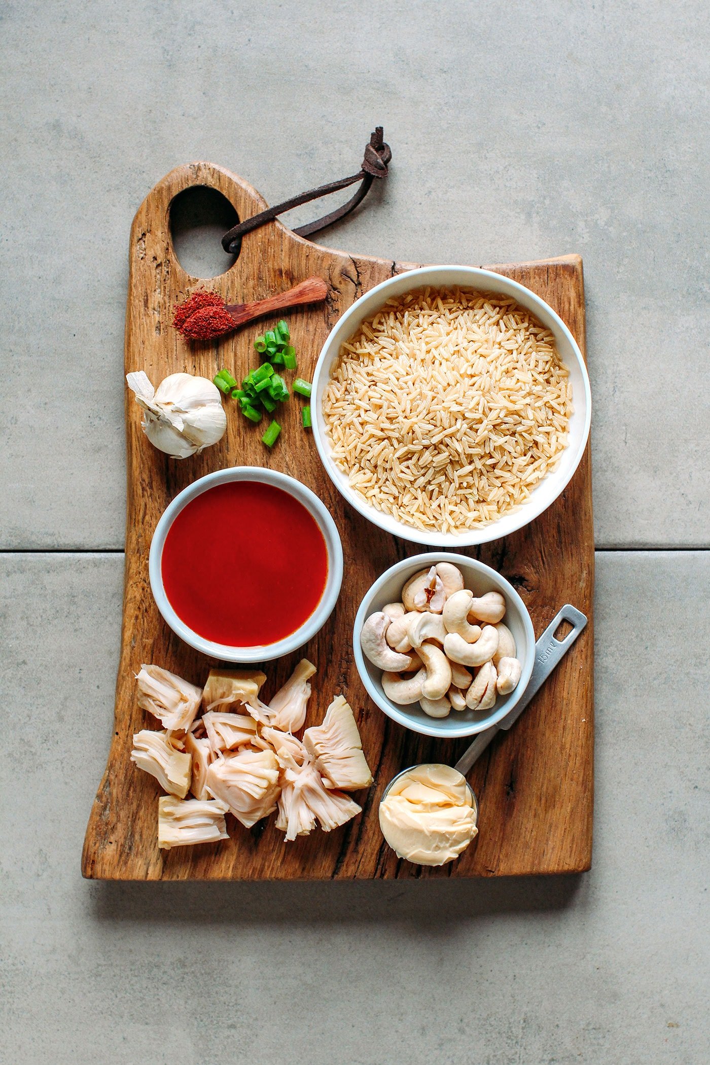 Buffalo Jackfruit & Rice Bake