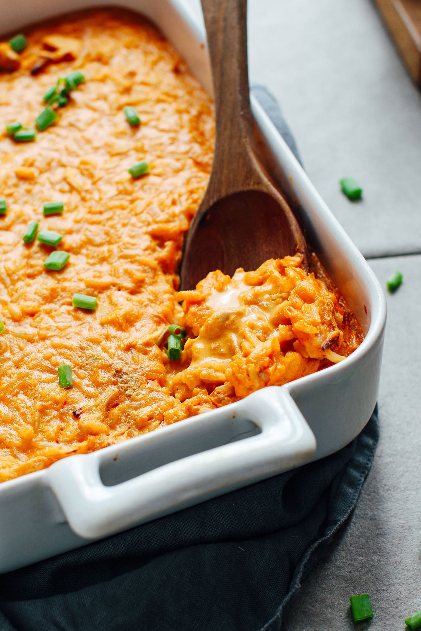 Buffalo Jackfruit & Rice Bake