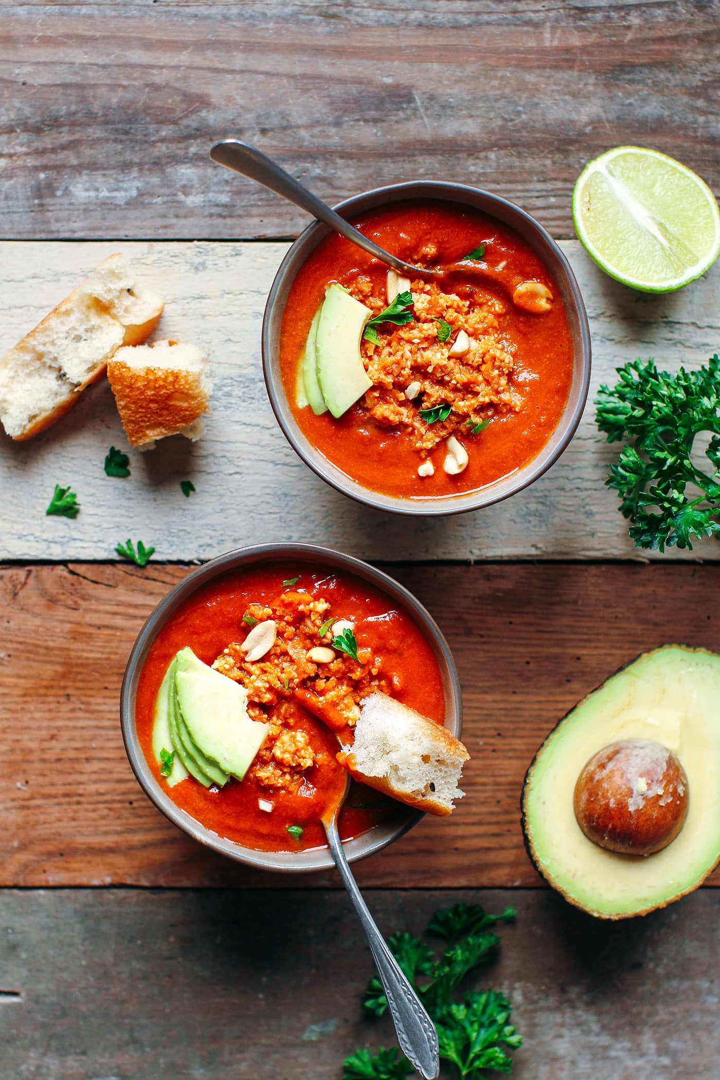 Cauliflower Rice Peanut Chili