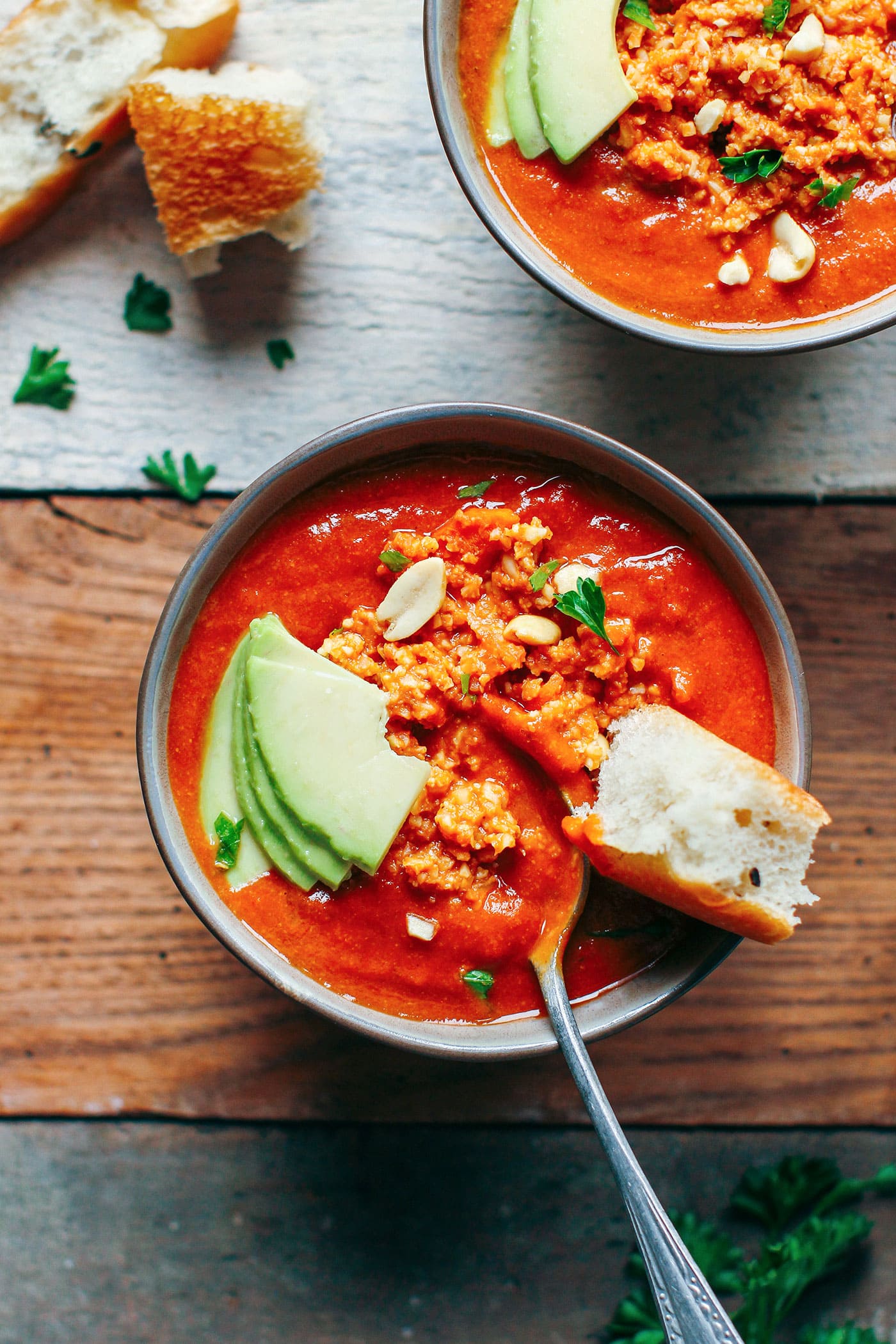 Cauliflower Rice Peanut Chili