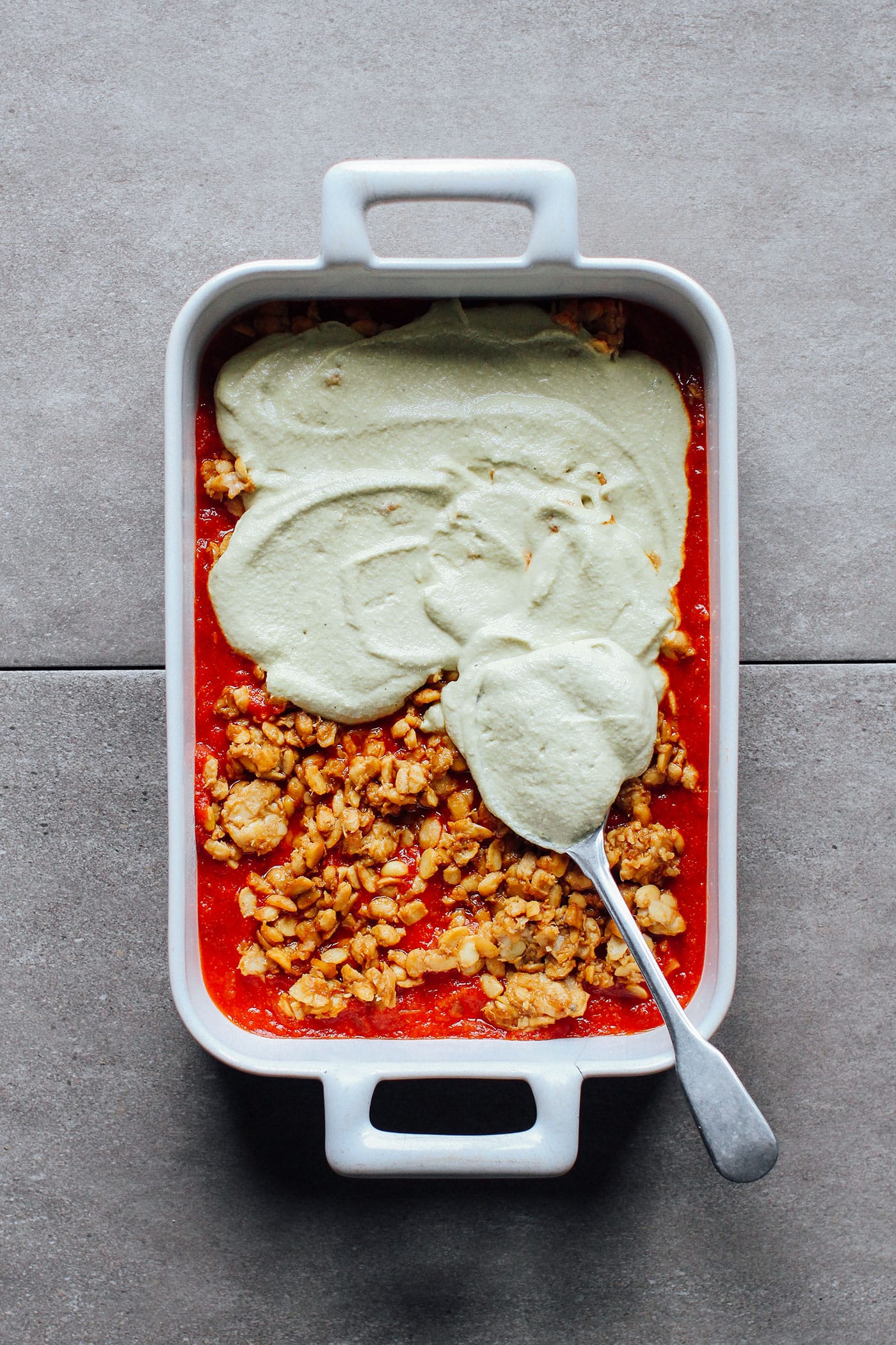 Tempeh & Pesto Butternut Squash Lasagna