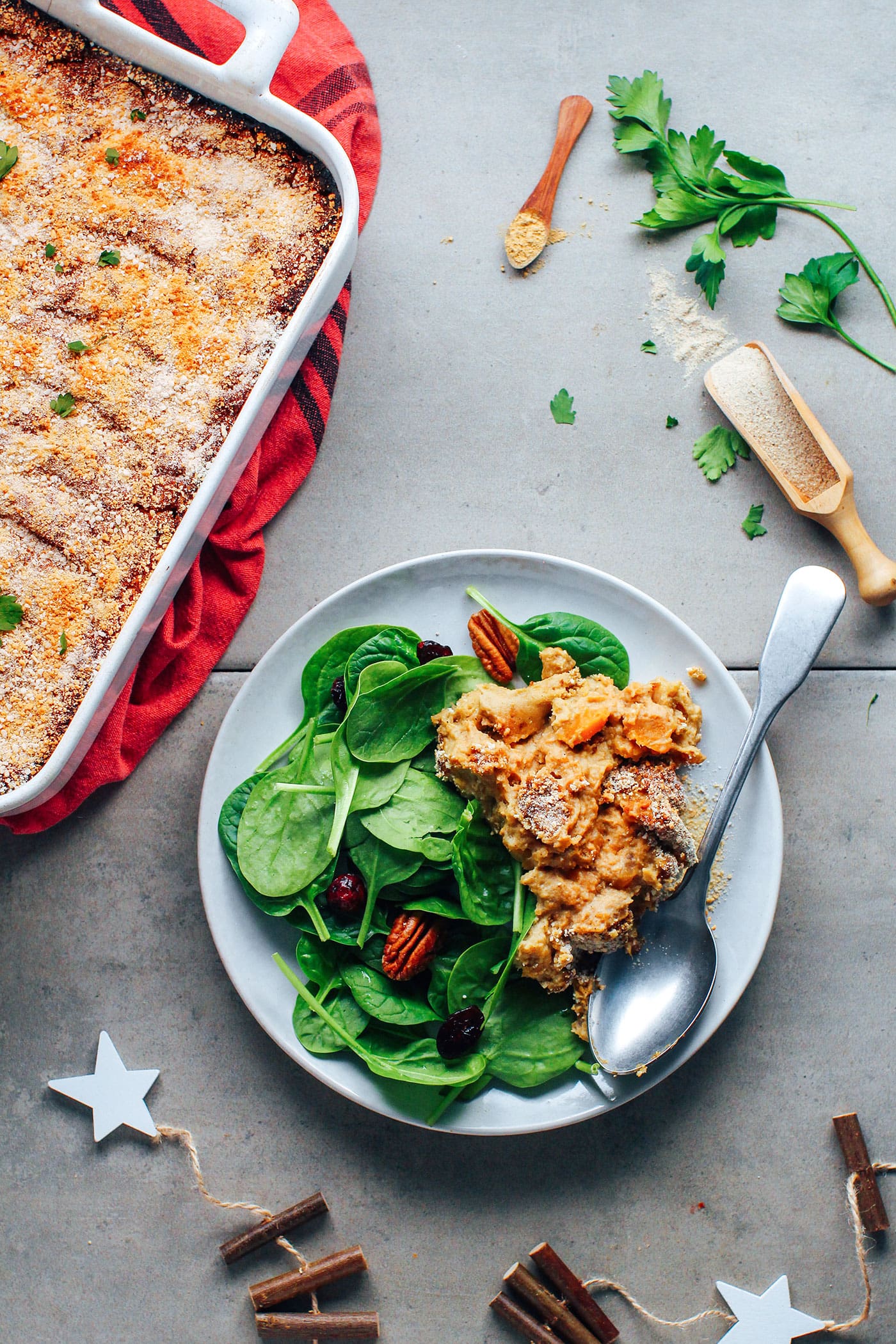 Slow Cooker Rutabaga Gratin with Millet