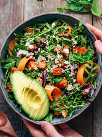 Curried Buckwheat & Tempeh Salad