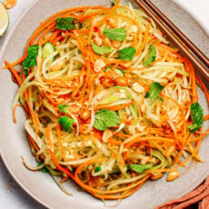 Easy Vietnamese Papaya Salad