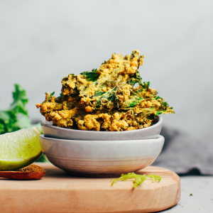 Cumin & Lime Buckwheat Kale Chips