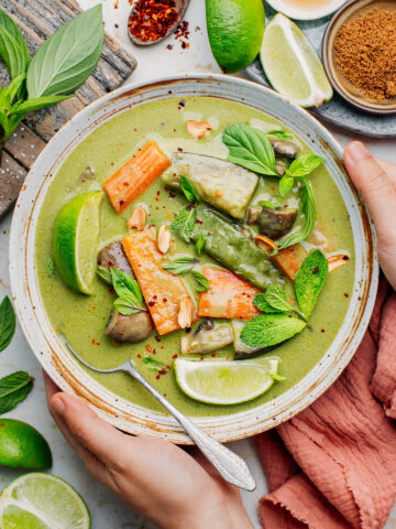 Easy Vegan Thai Green Curry