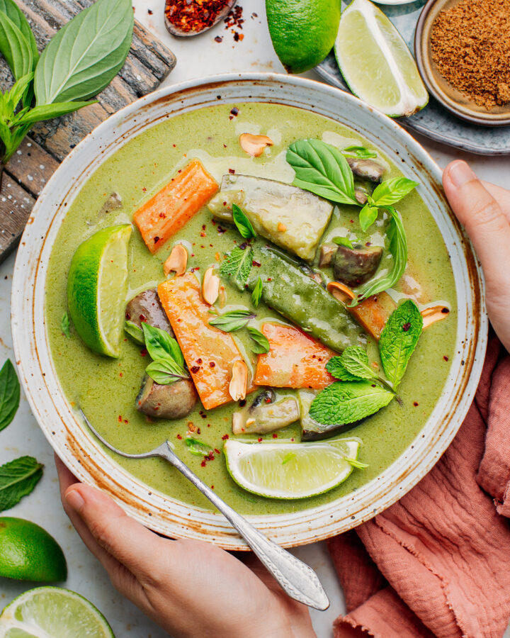 Easy Vegan Thai Green Curry