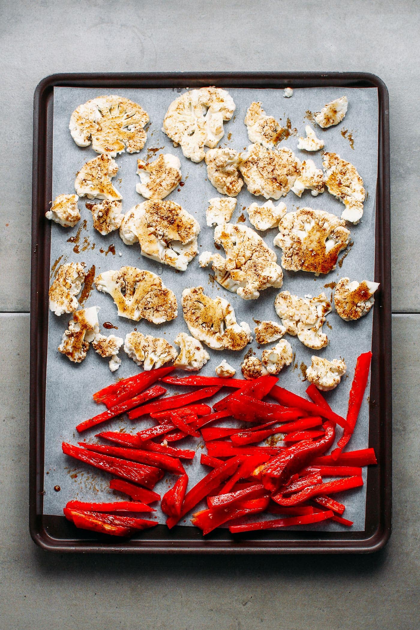 Basil & Mint Cauliflower Couscous Salad