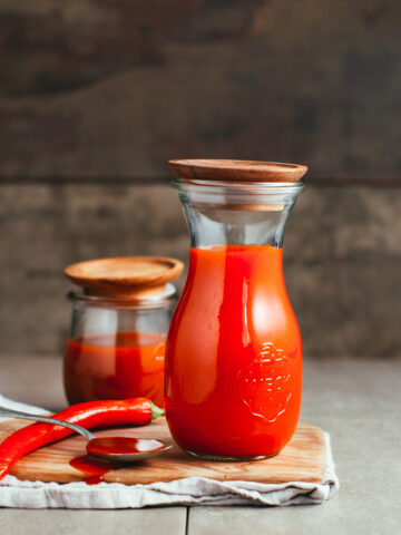 Homemade Fermented Buffalo Wings Sauce (From Scratch!)